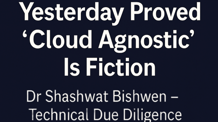 When the Cloud Becomes the Single Point of Failure